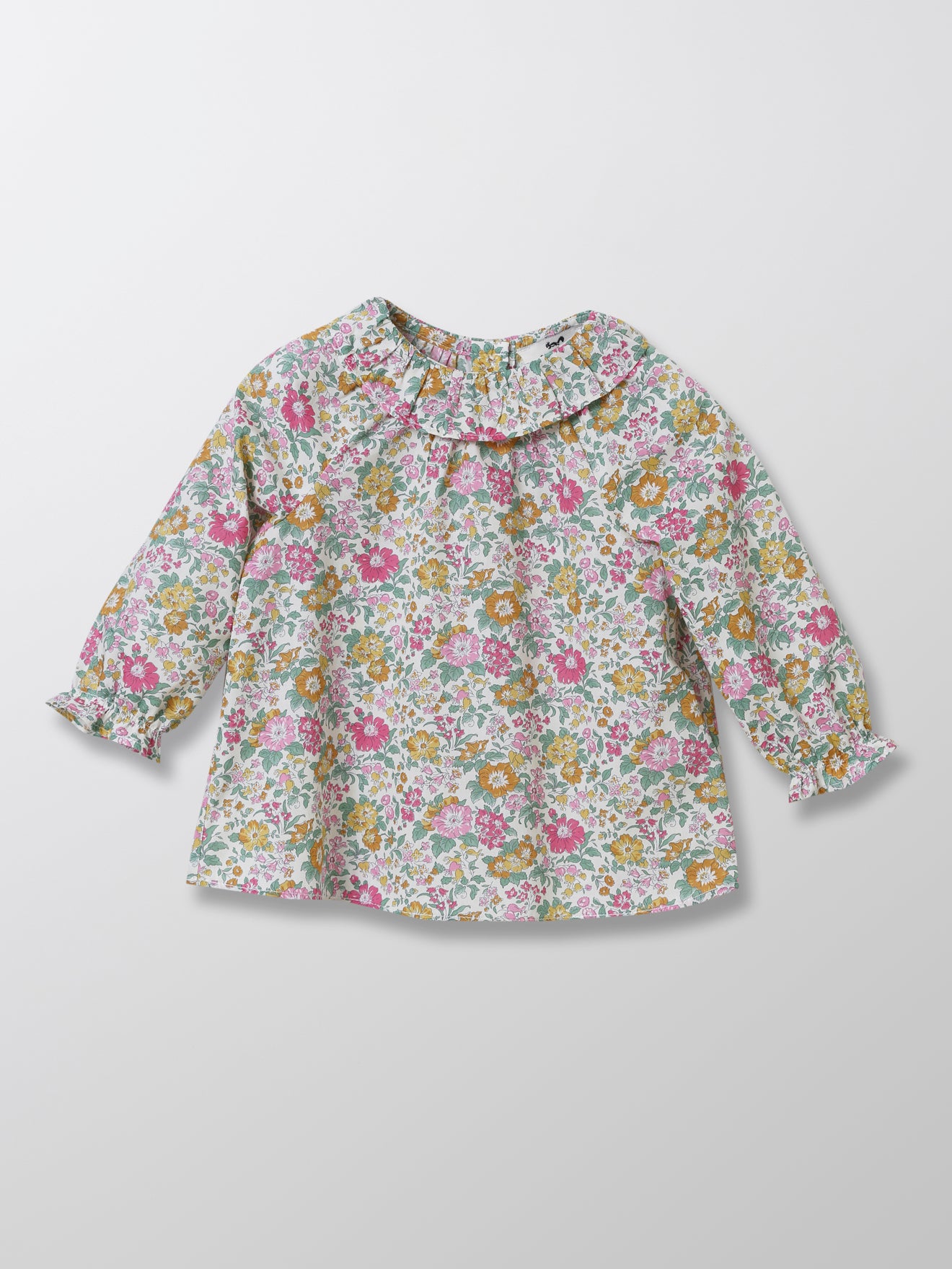 Blouse bébé en tissu Liberty Clare Rich