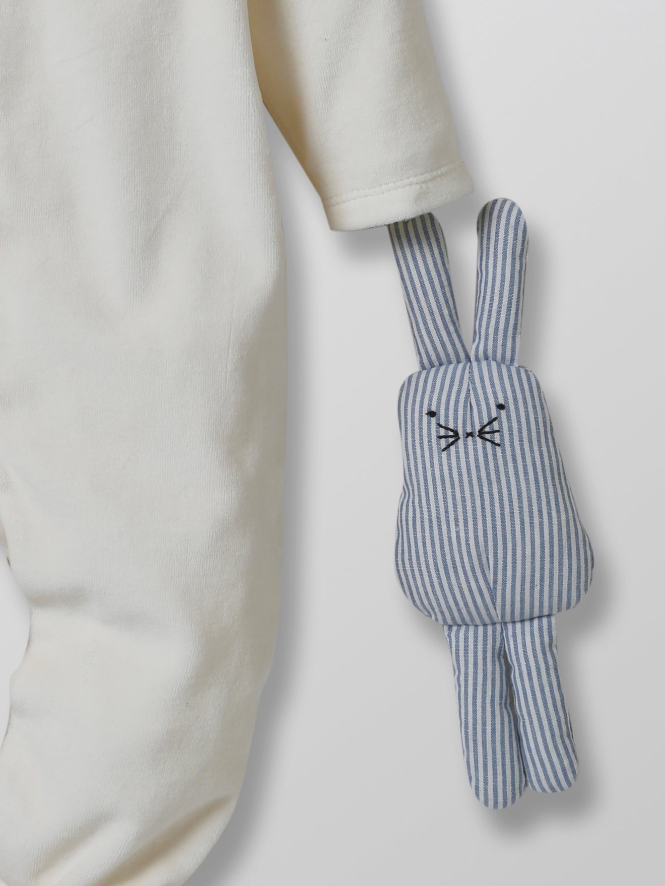 Coffret cadeau bébé : dors-bien en velours et son doudou