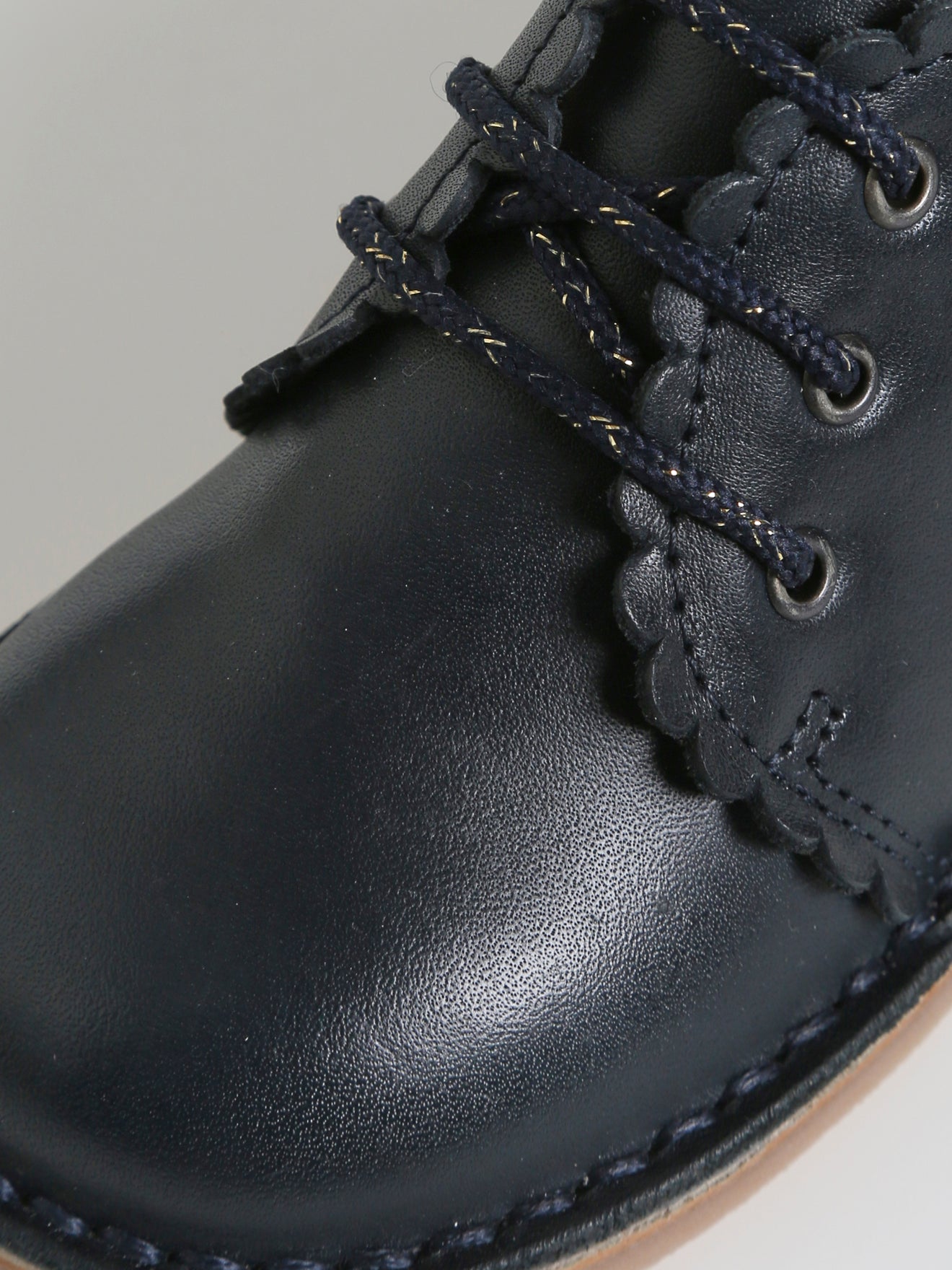Bottines festonnées cuir Bébé