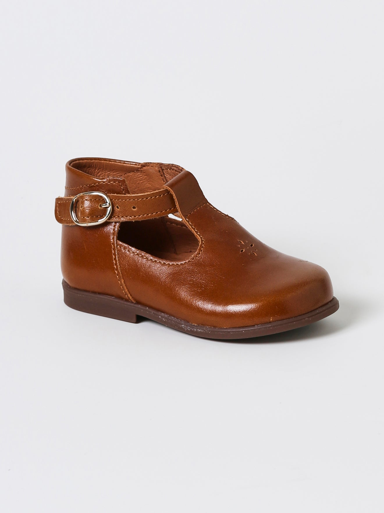 Salomé en cuir bébé
