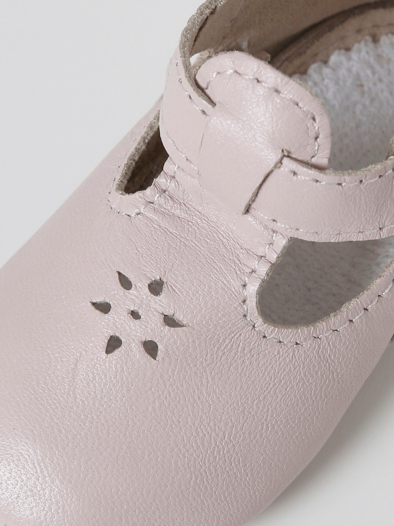 Chaussons Bébé en cuir