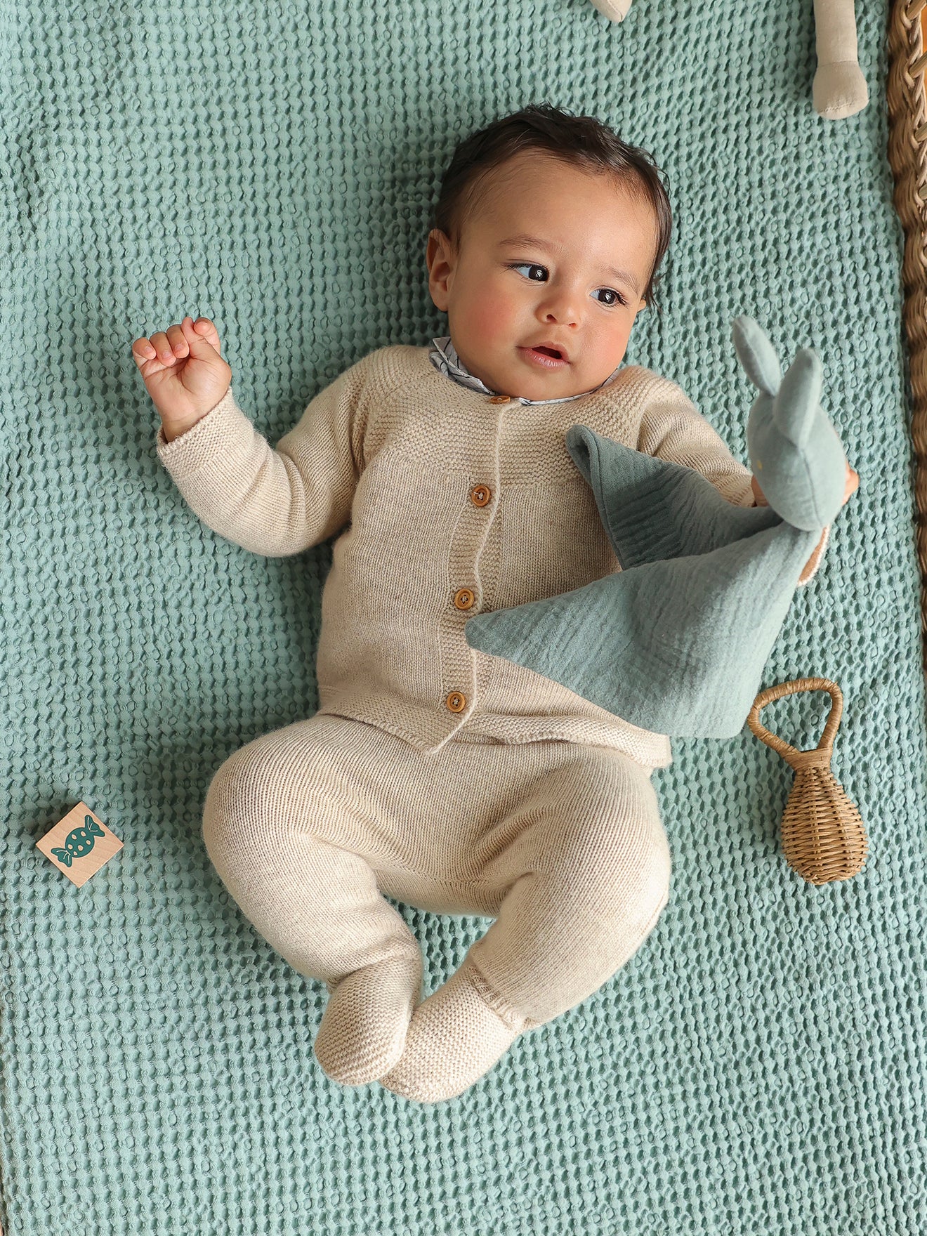 Babypakje in tricot