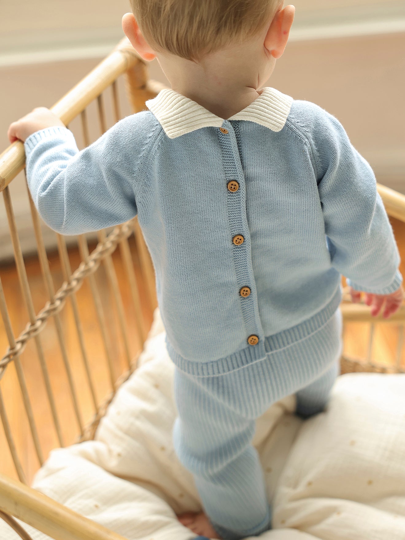 Babysetje in tricot