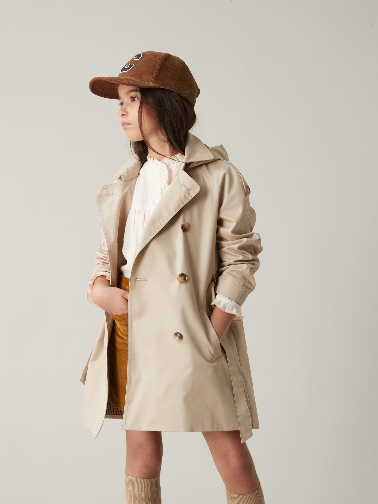 Le trench Fille : Intemporel n°6