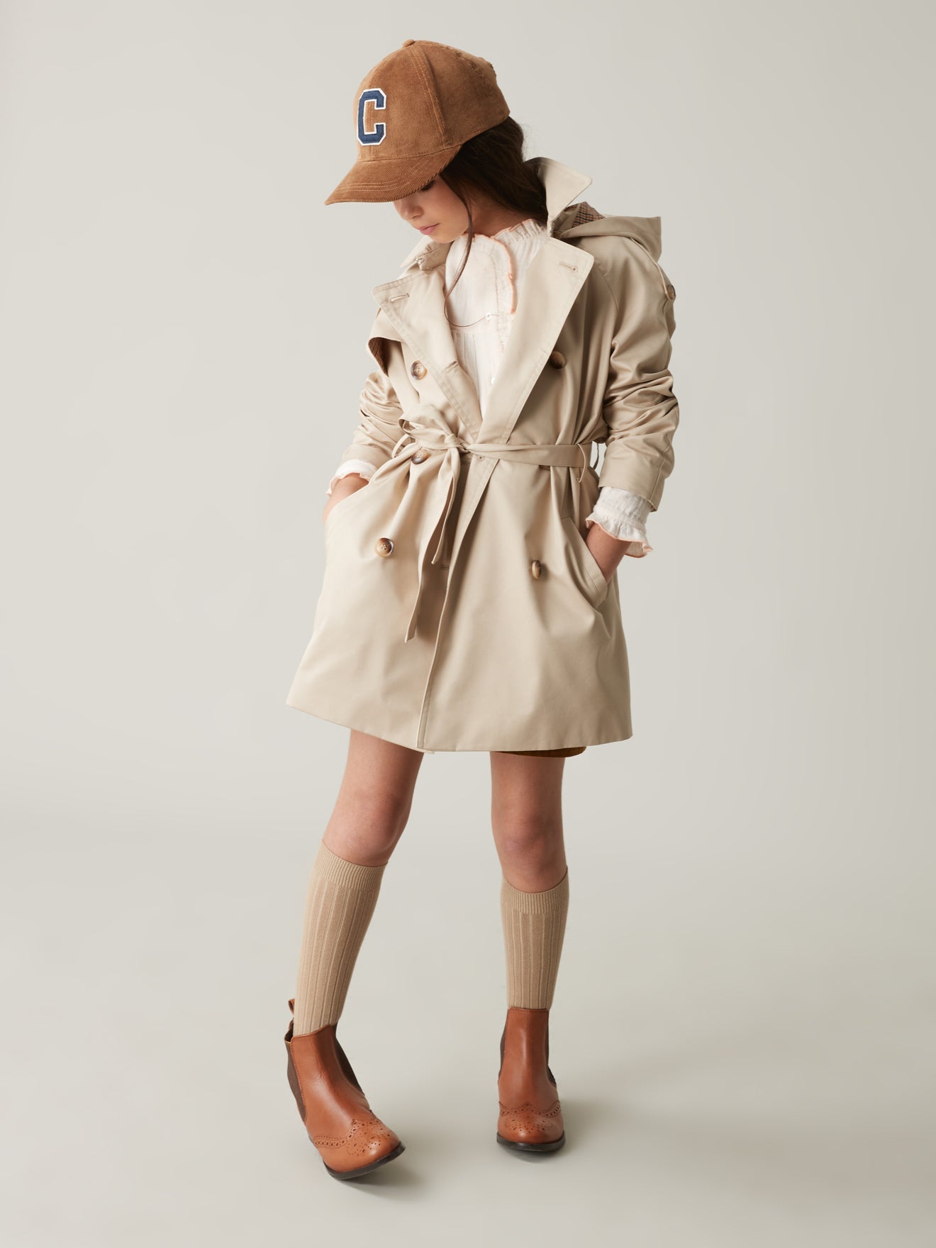 Le trench Fille : Intemporel n°6