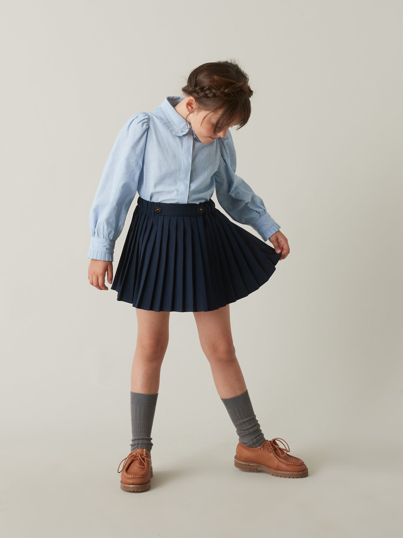 Jupe plissée Fille