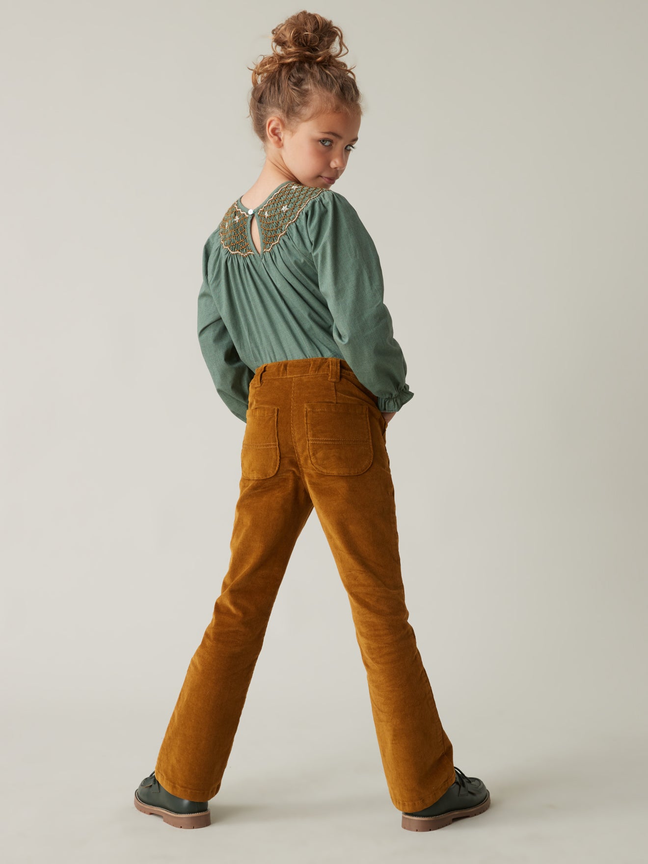Pantalon en velours Fille