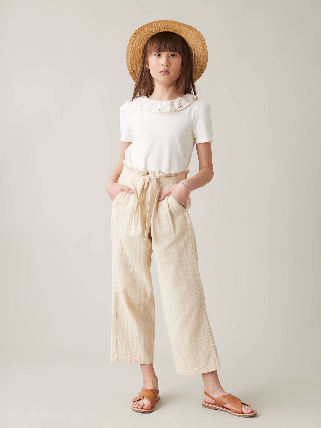 Meisjesbroek in tetrastof - Junior collectie