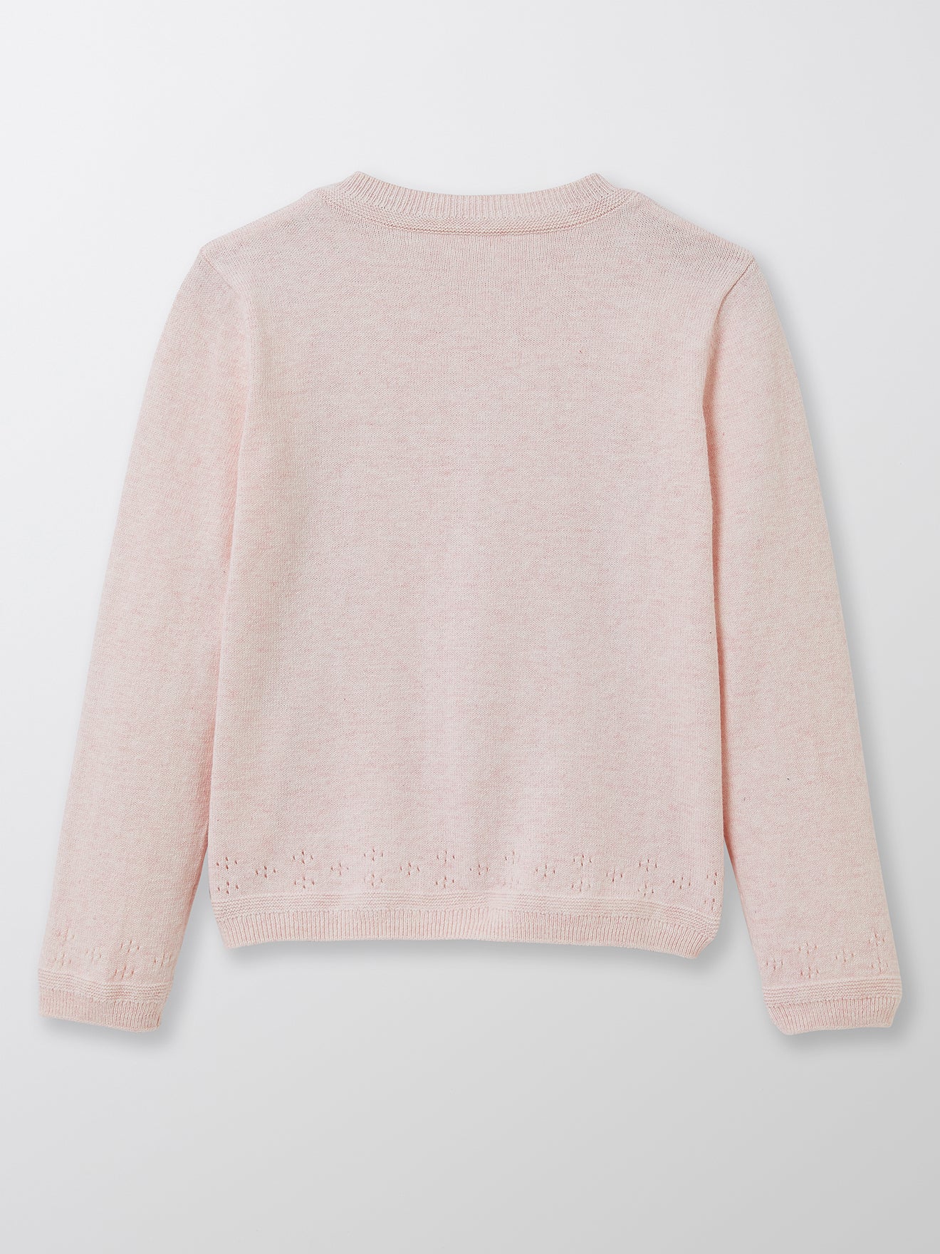 Cardigan Fille en coton et laine