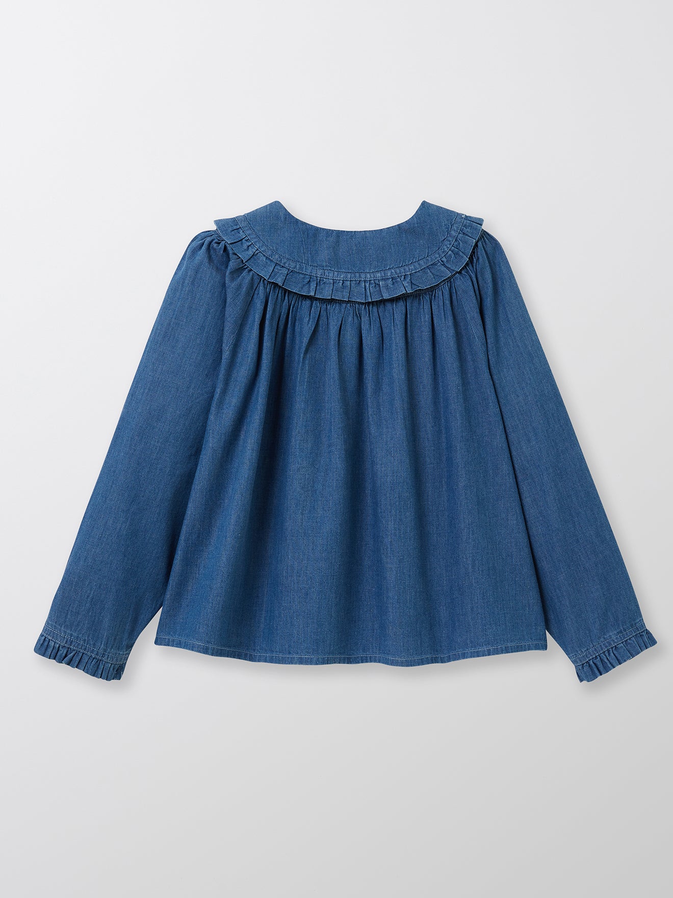 Tunique Fille en denim léger