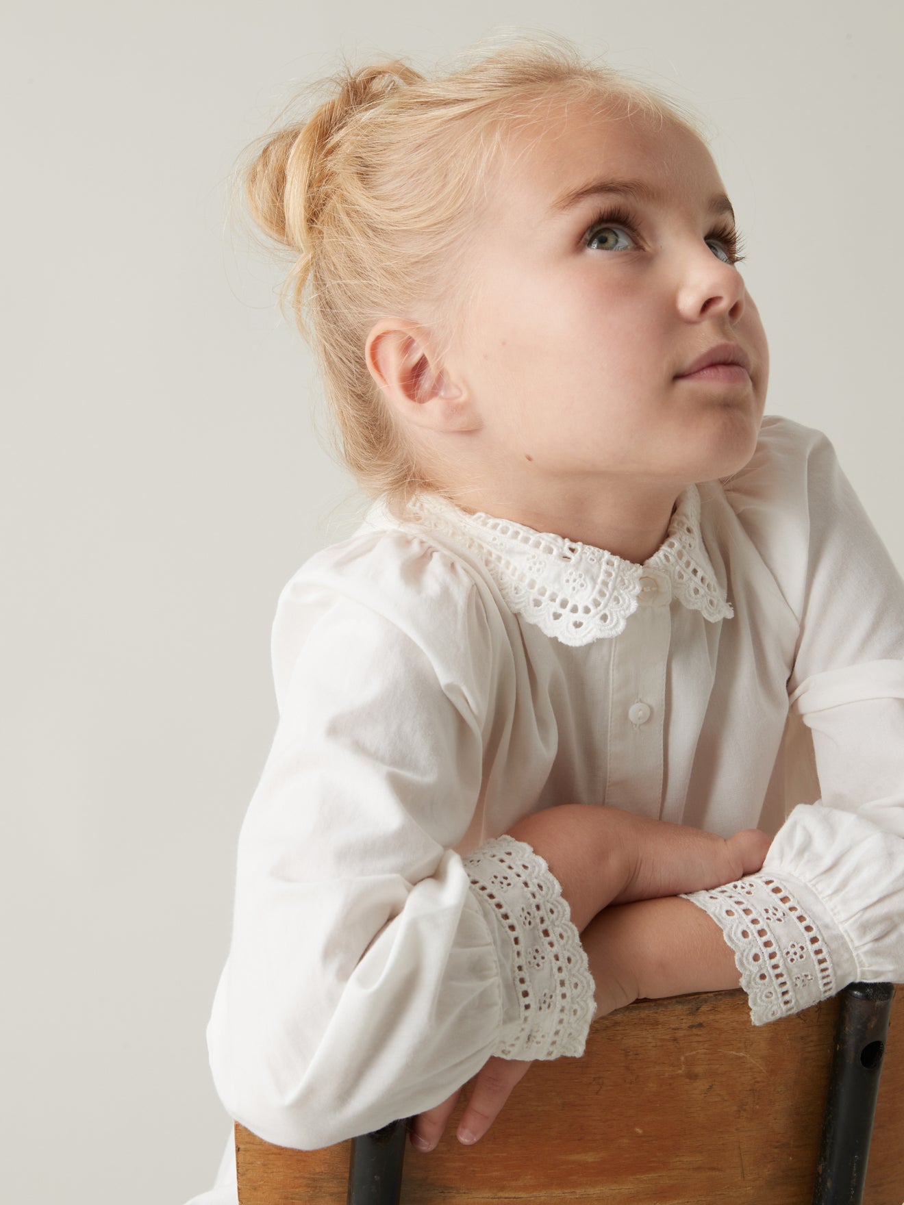 Chemise Fille brodée