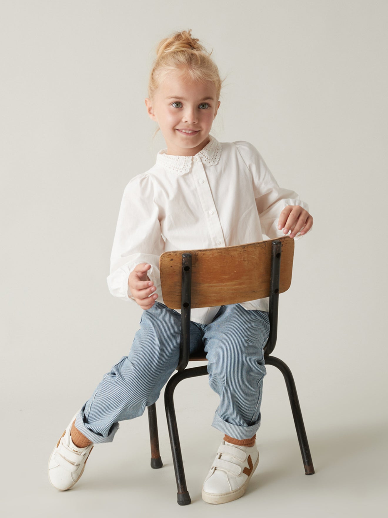 Chemise Fille brodée