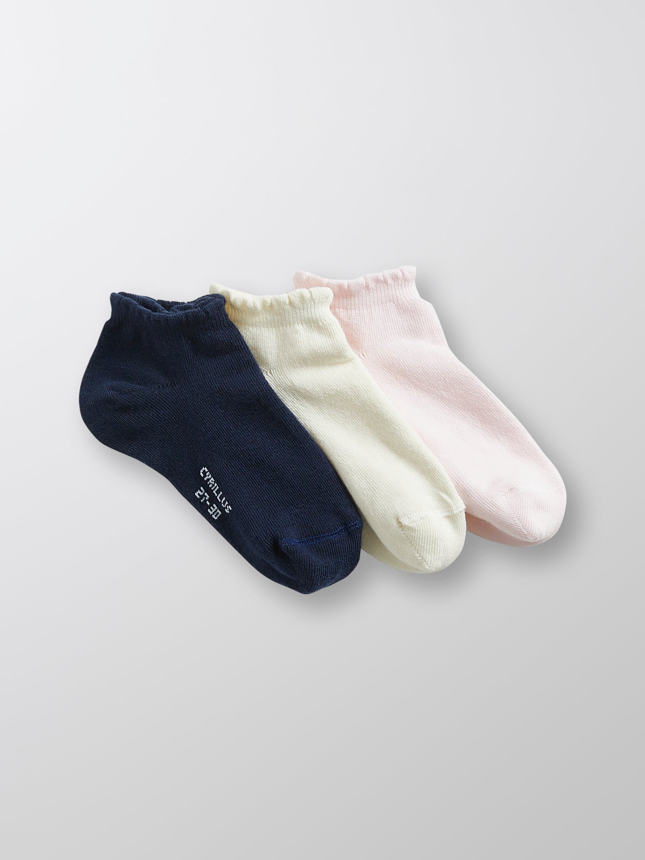 Chaussettes fille par lot de 3