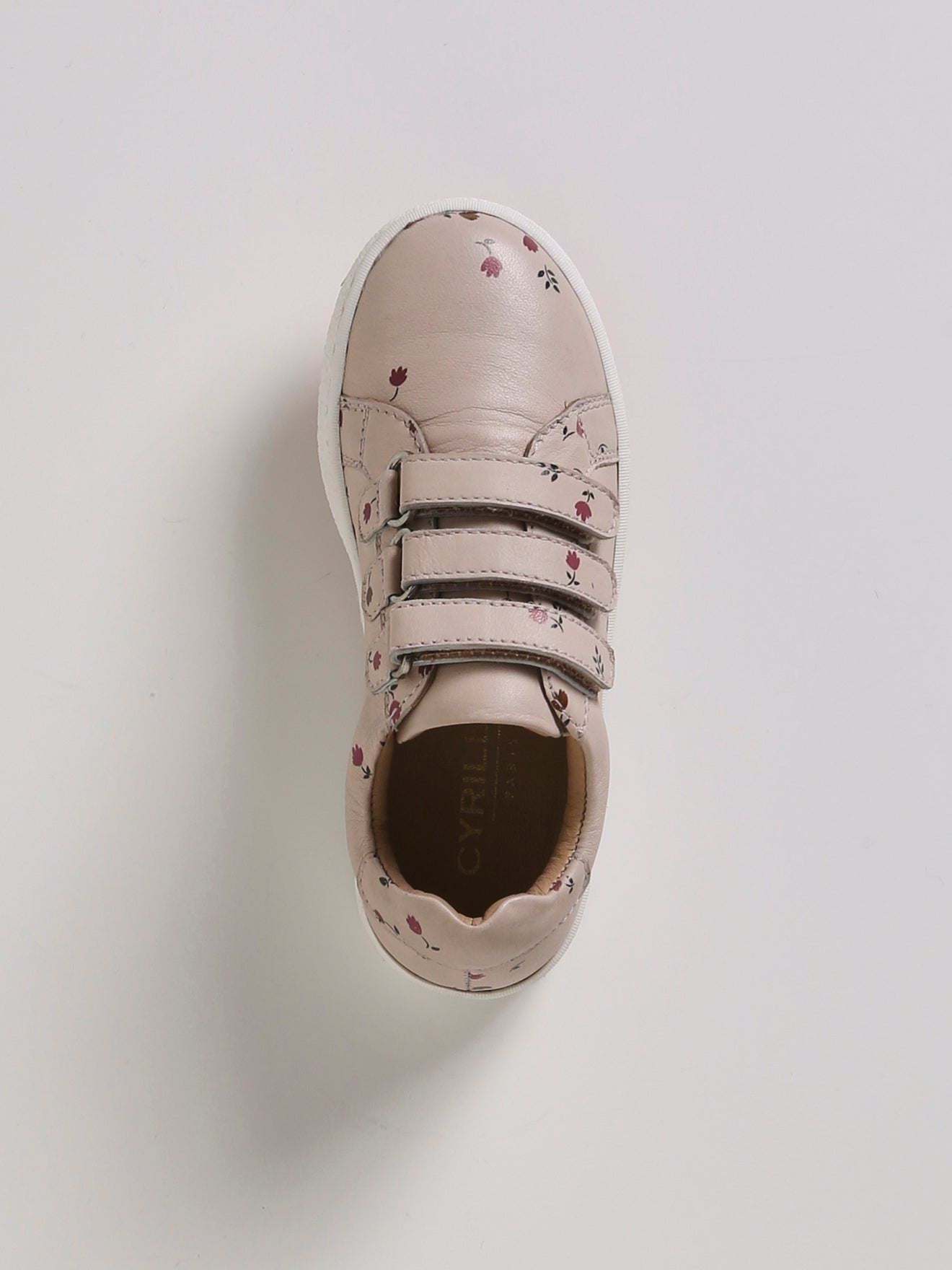 Baskets tulipes Fille en cuir