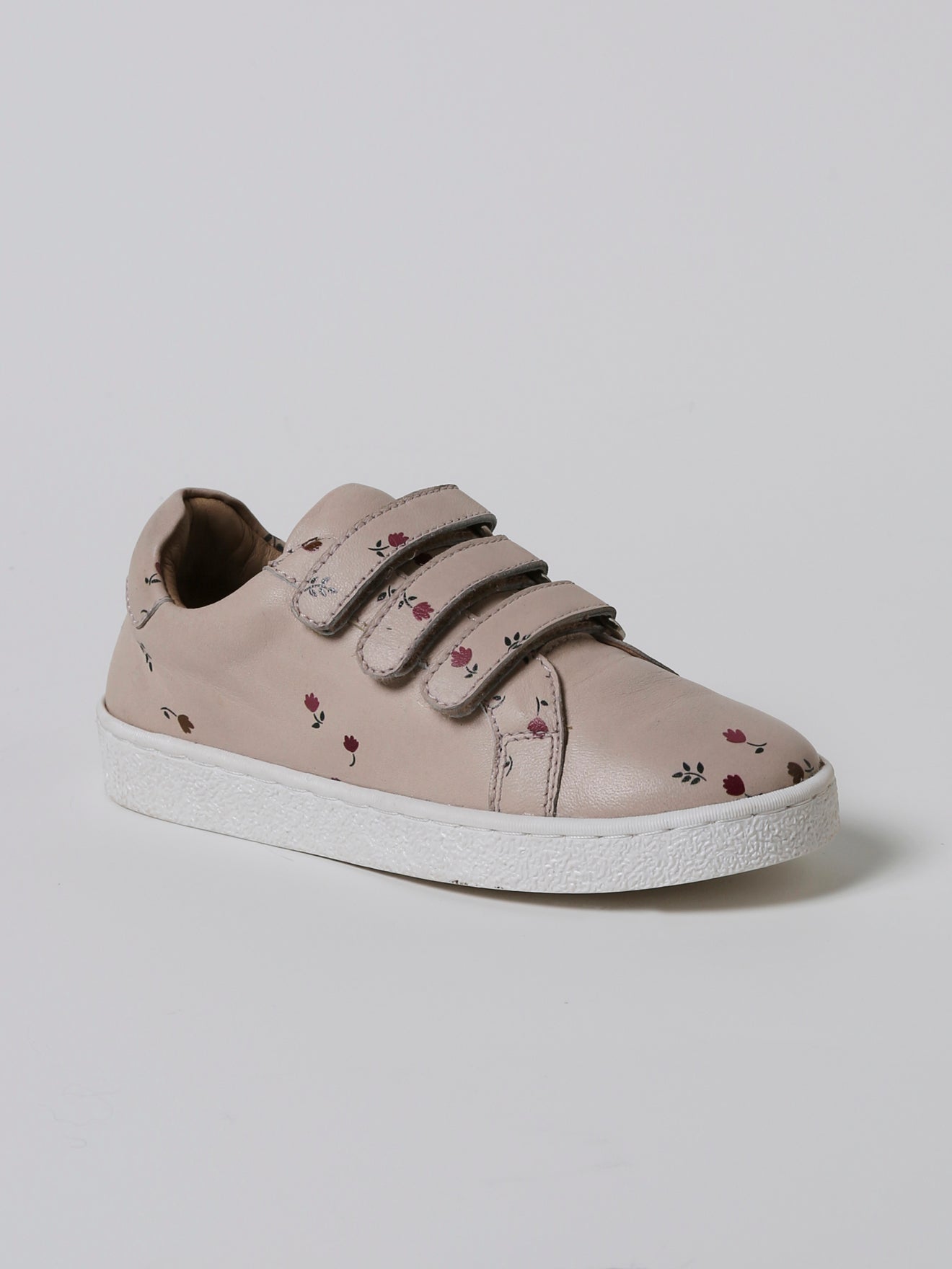 Baskets tulipes Fille en cuir