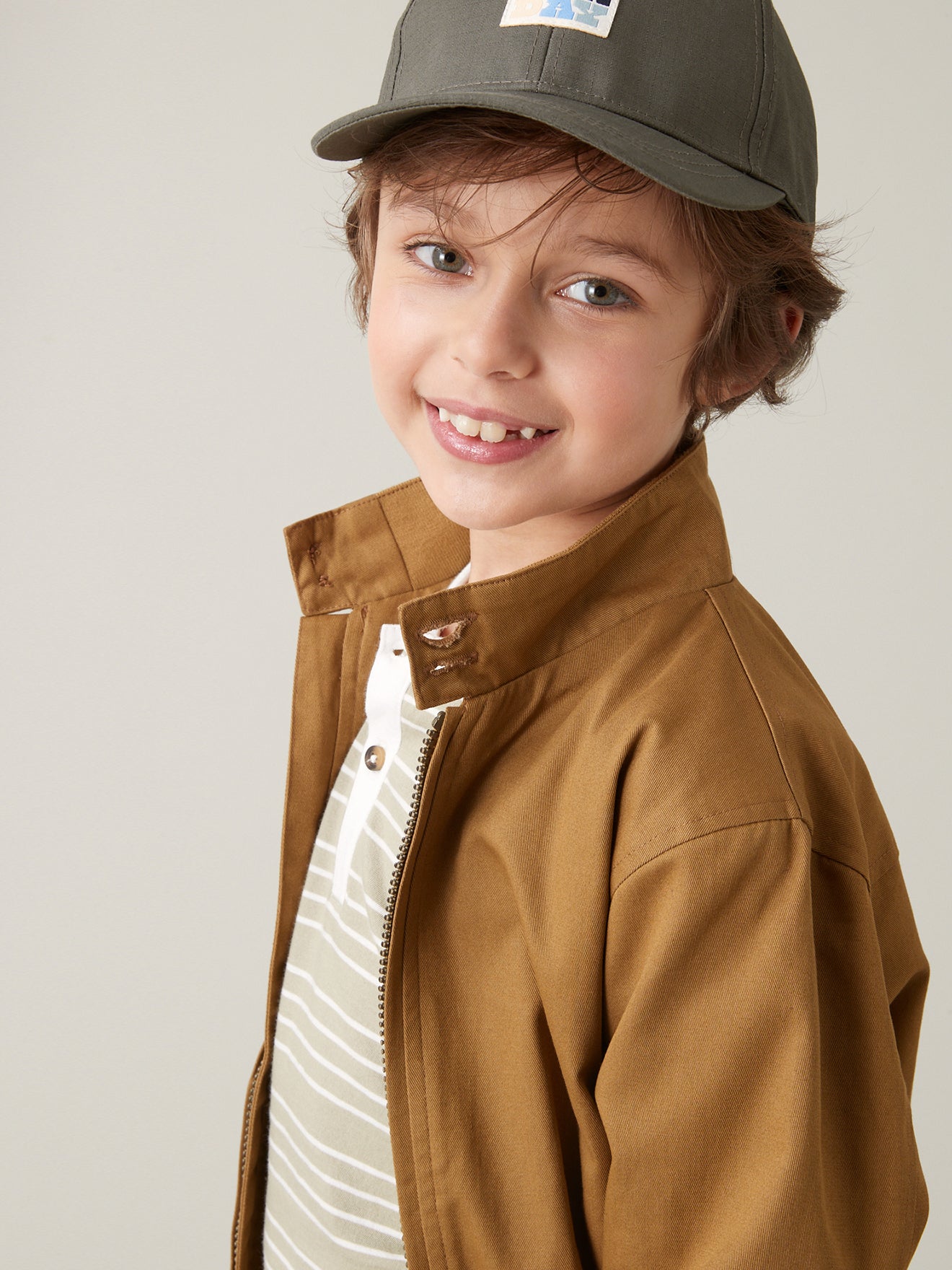 Blouson Garçon col montant