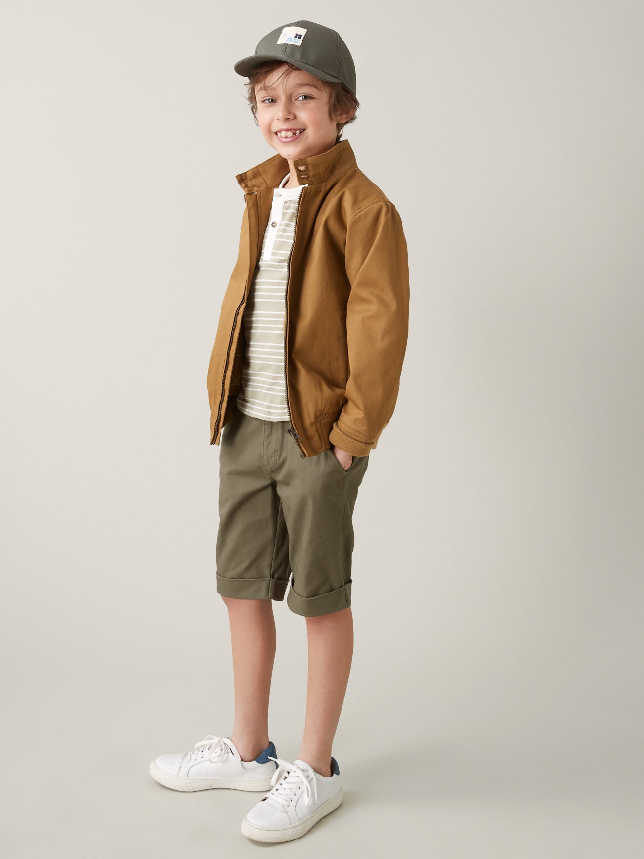 Blouson Garçon col montant