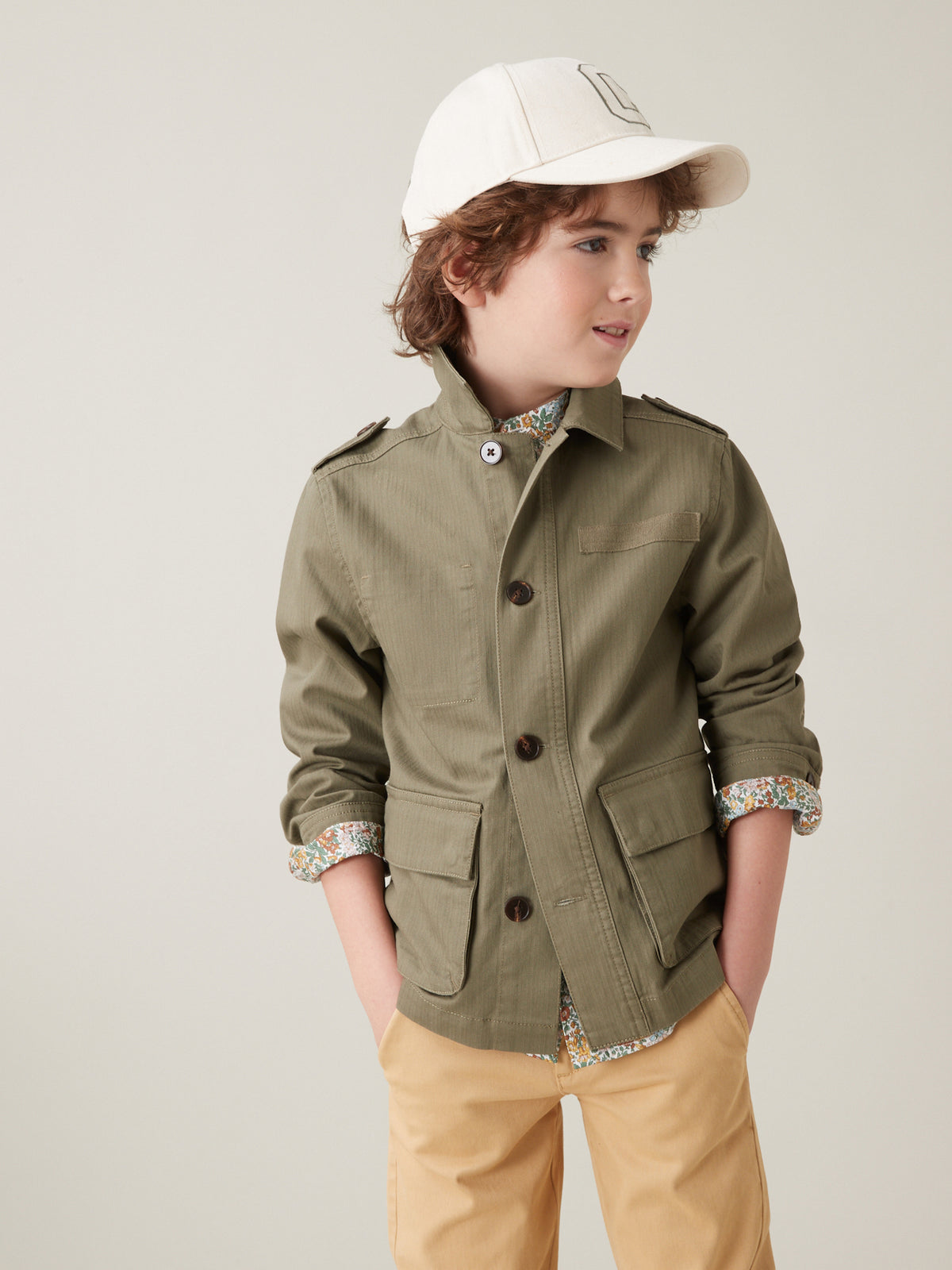 Veste saharienne Garçon