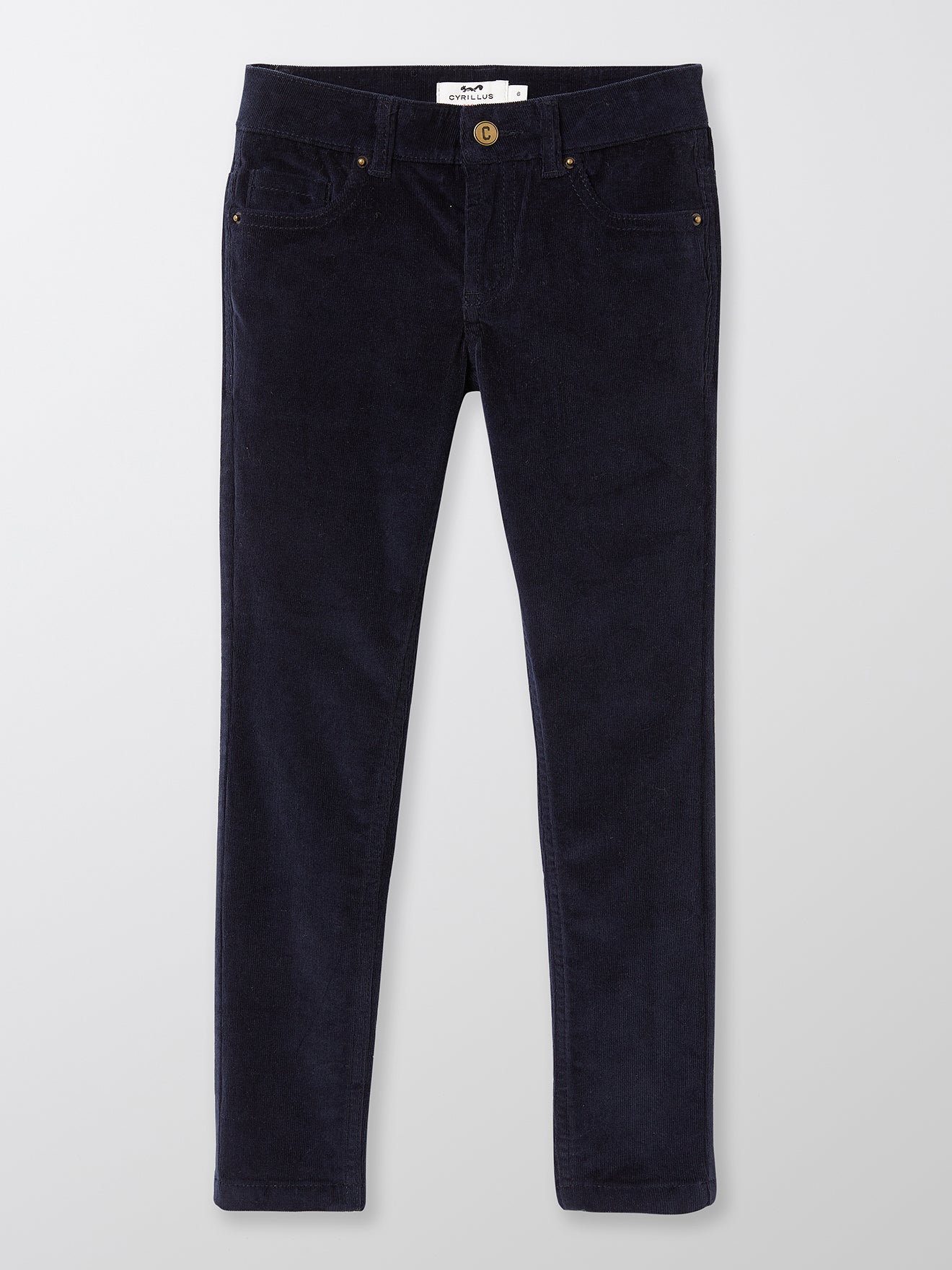 Slim en velours Garçon