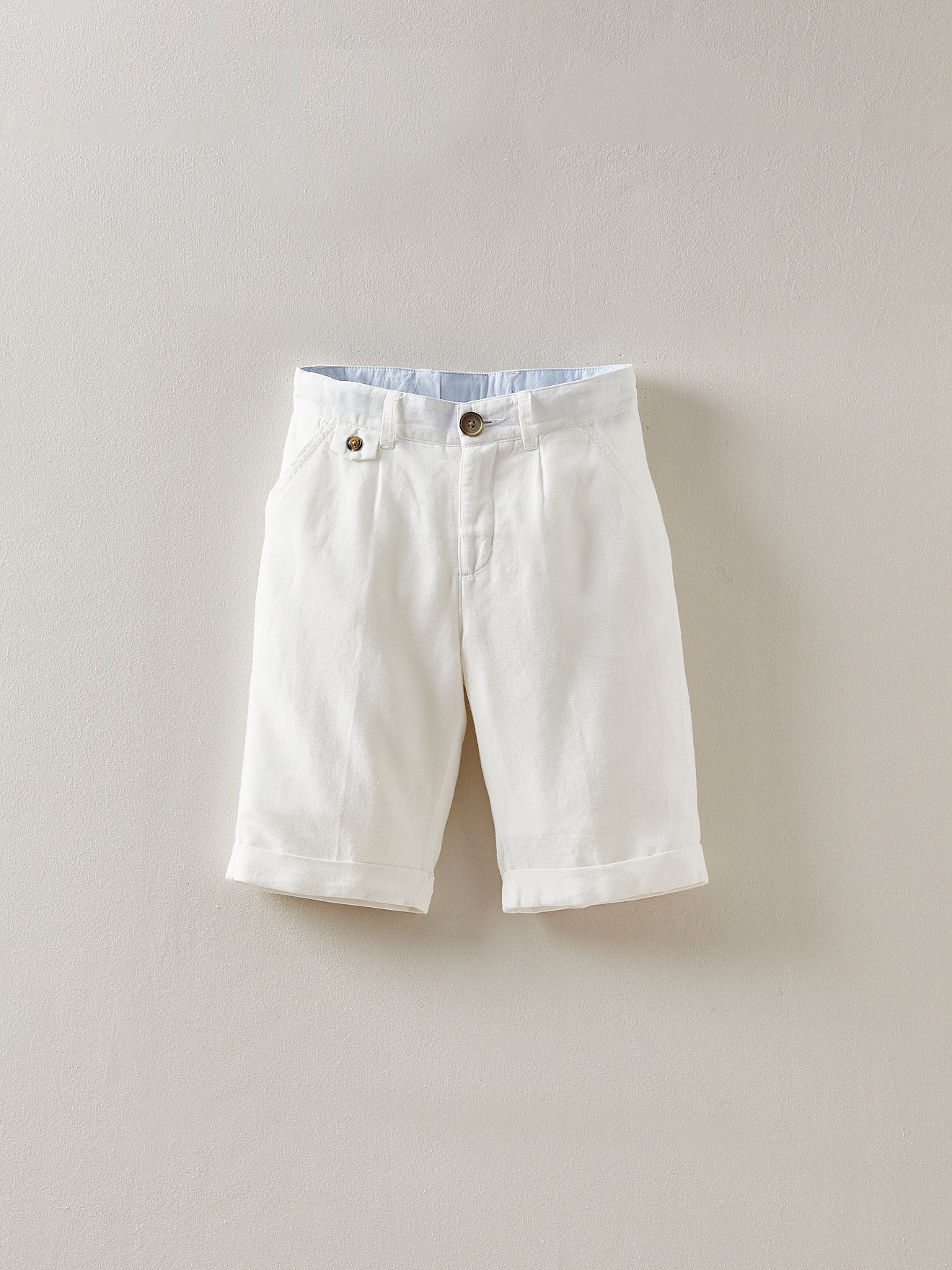 Bermuda lin/coton Garçon - Collection fêtes et mariages