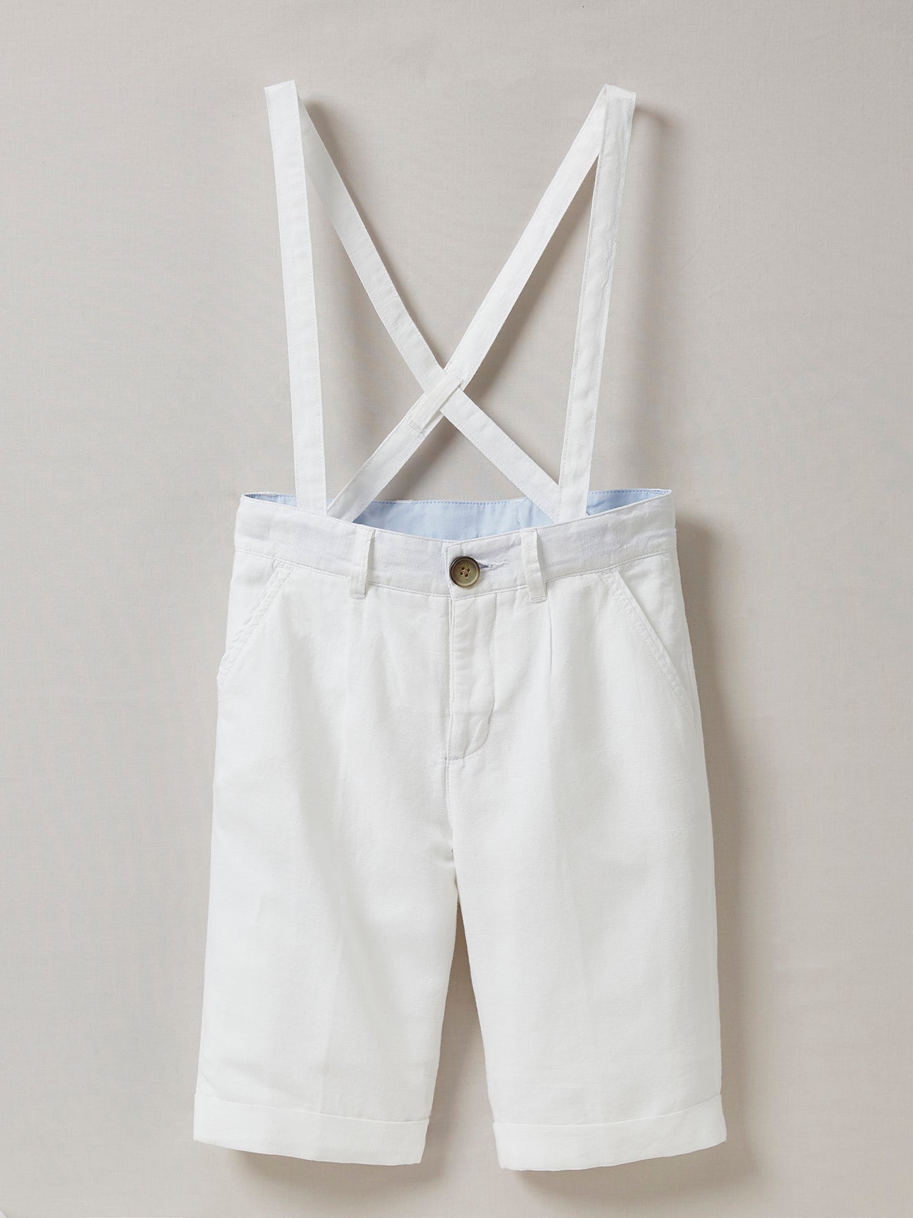 Bermuda lin/coton Garçon - Collection fêtes et mariages