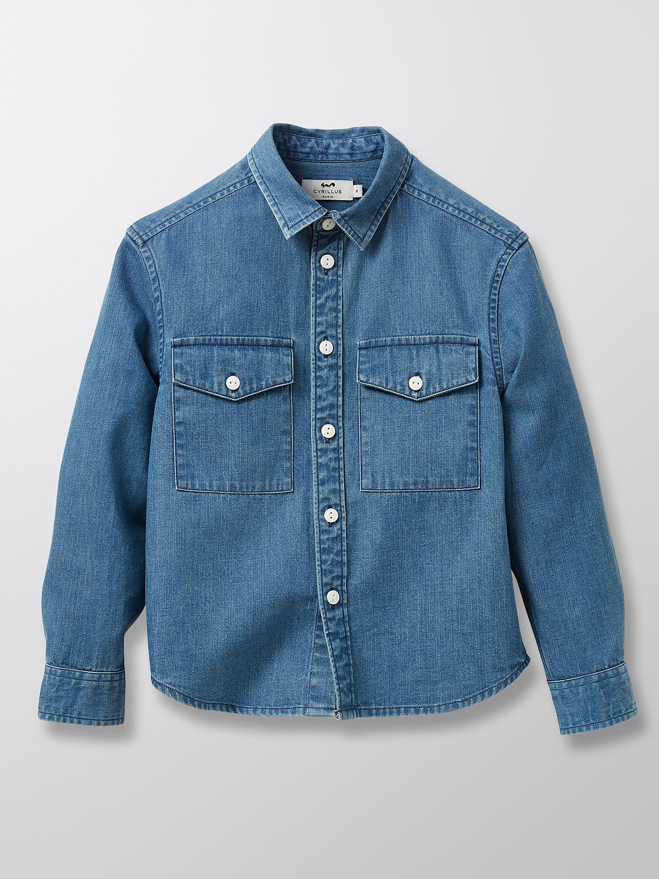 Chemise en denim garçon
