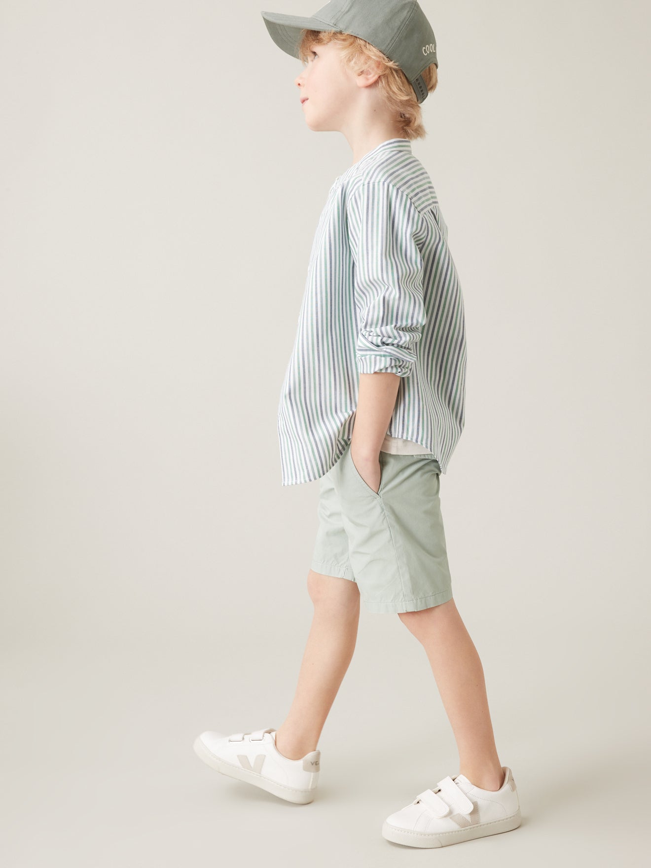 Chemise rayée Garçon Oxford