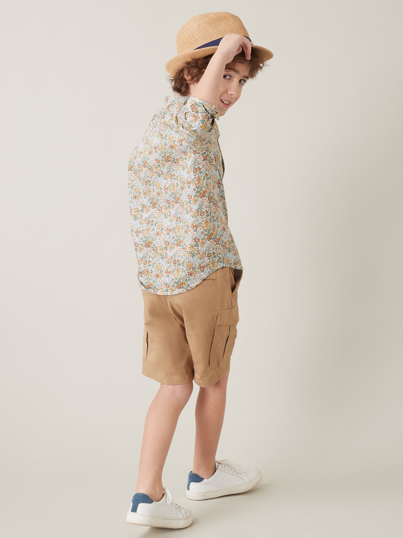 Chemise tissu Liberty - Collection fêtes et mariages