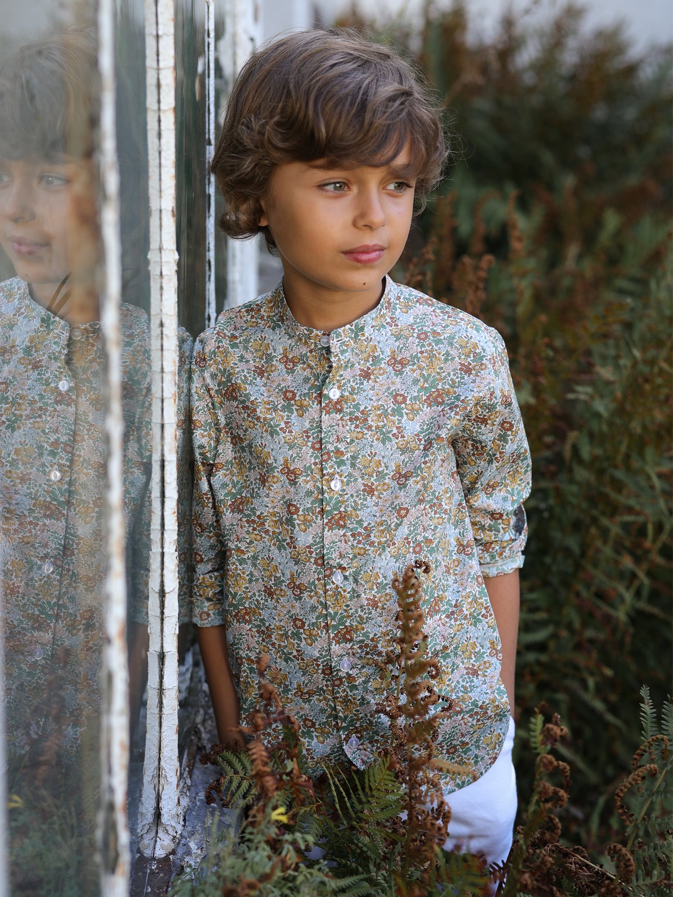Chemise tissu Liberty - Collection fêtes et mariages