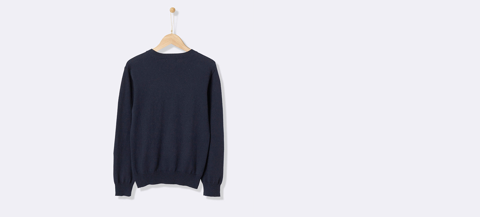 Pull col rond Garçon