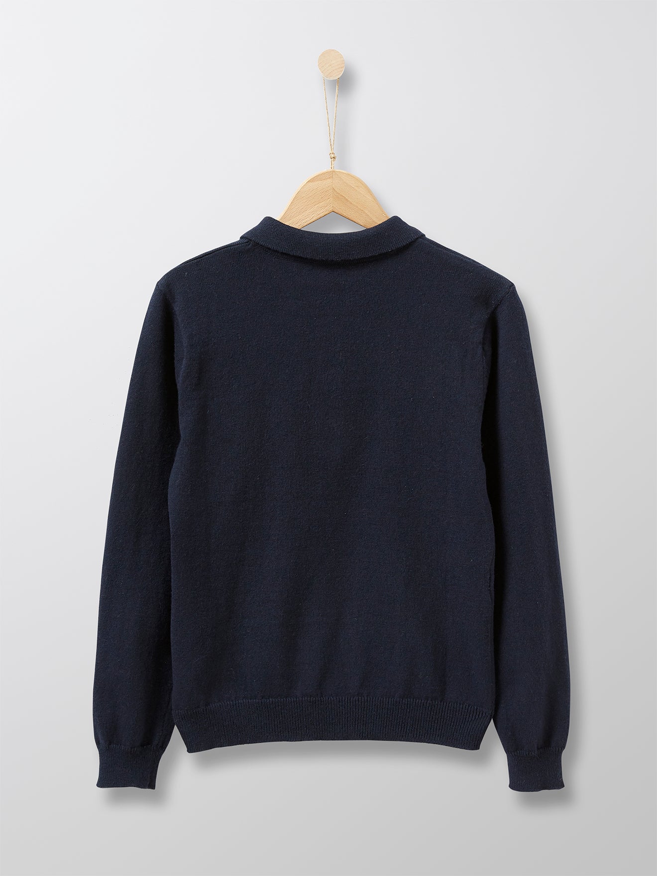 Pull col polo Garçon