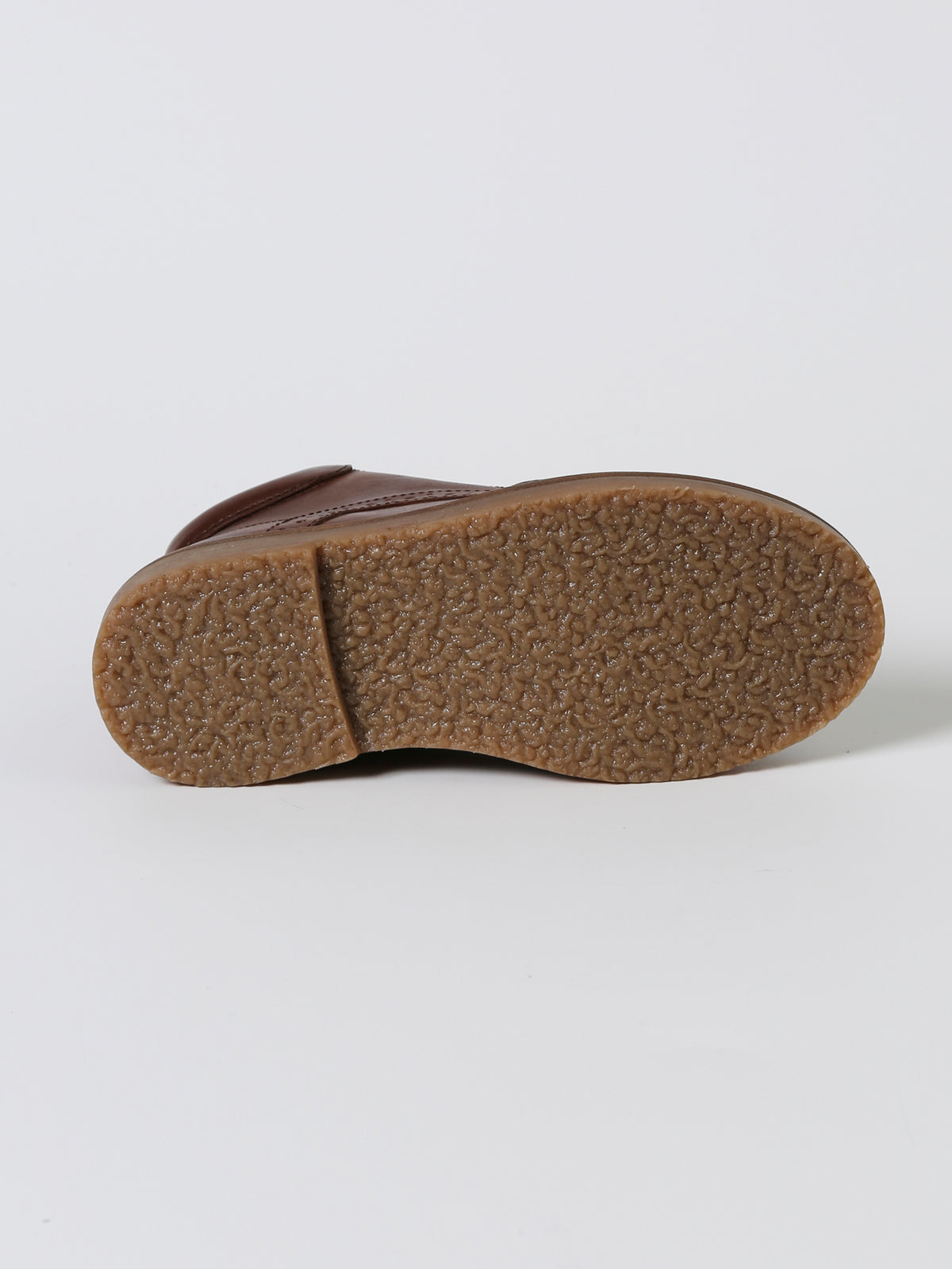 Bottines bout fleuri Garçon en cuir